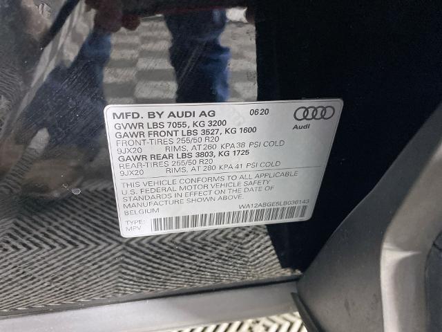 2020 Audi e-tron Sportback Vehicle Photo in ALLIANCE, OH 44601-4622