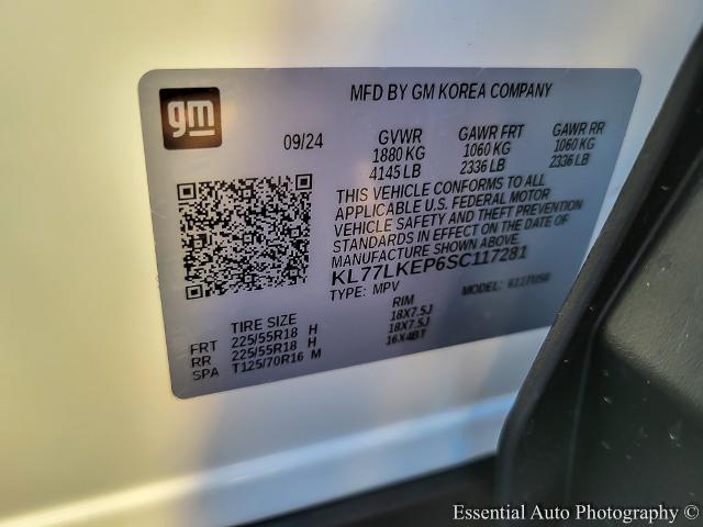 2025 Chevrolet Trax Vehicle Photo in AURORA, IL 60503-9326