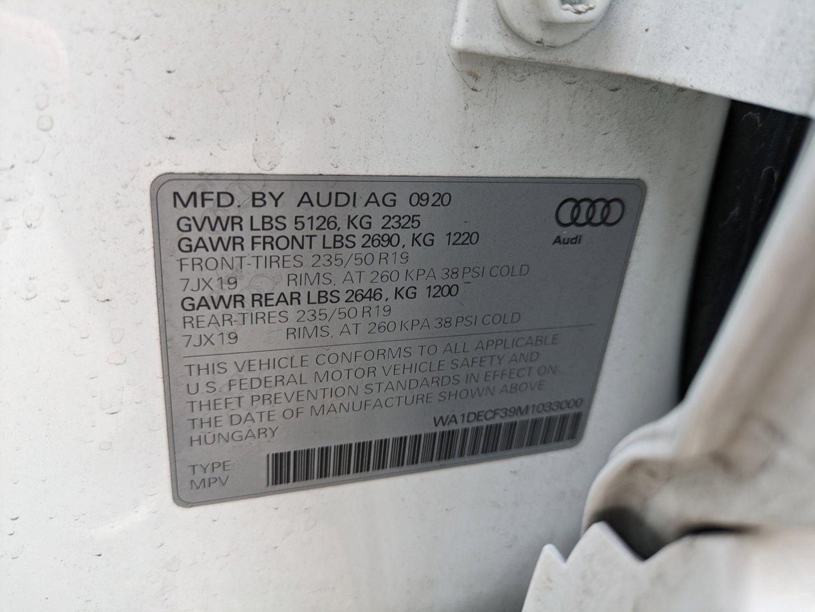 2021 Audi Q3 Vehicle Photo in Orlando, FL 32811