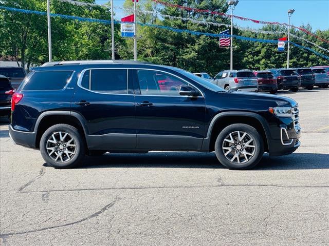 Certified 2021 GMC Acadia SLE with VIN 1GKKNRL41MZ200730 for sale in Dowagiac, MI