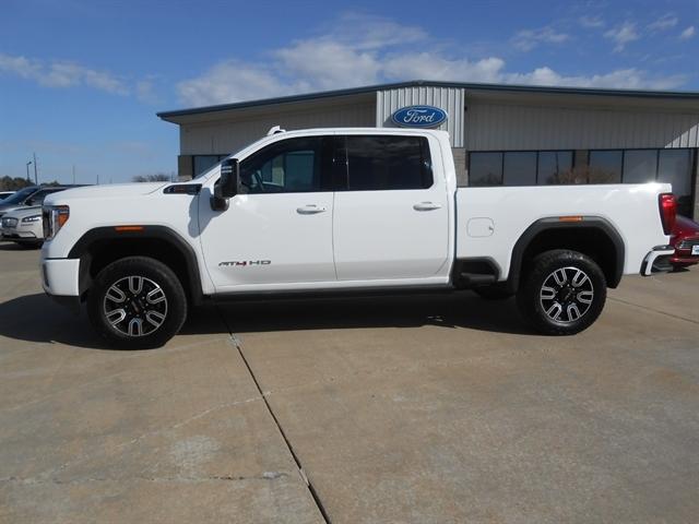 Used 2022 GMC Sierra 2500HD AT4 with VIN 1GT49PE7XNF246919 for sale in Tyndall, SD