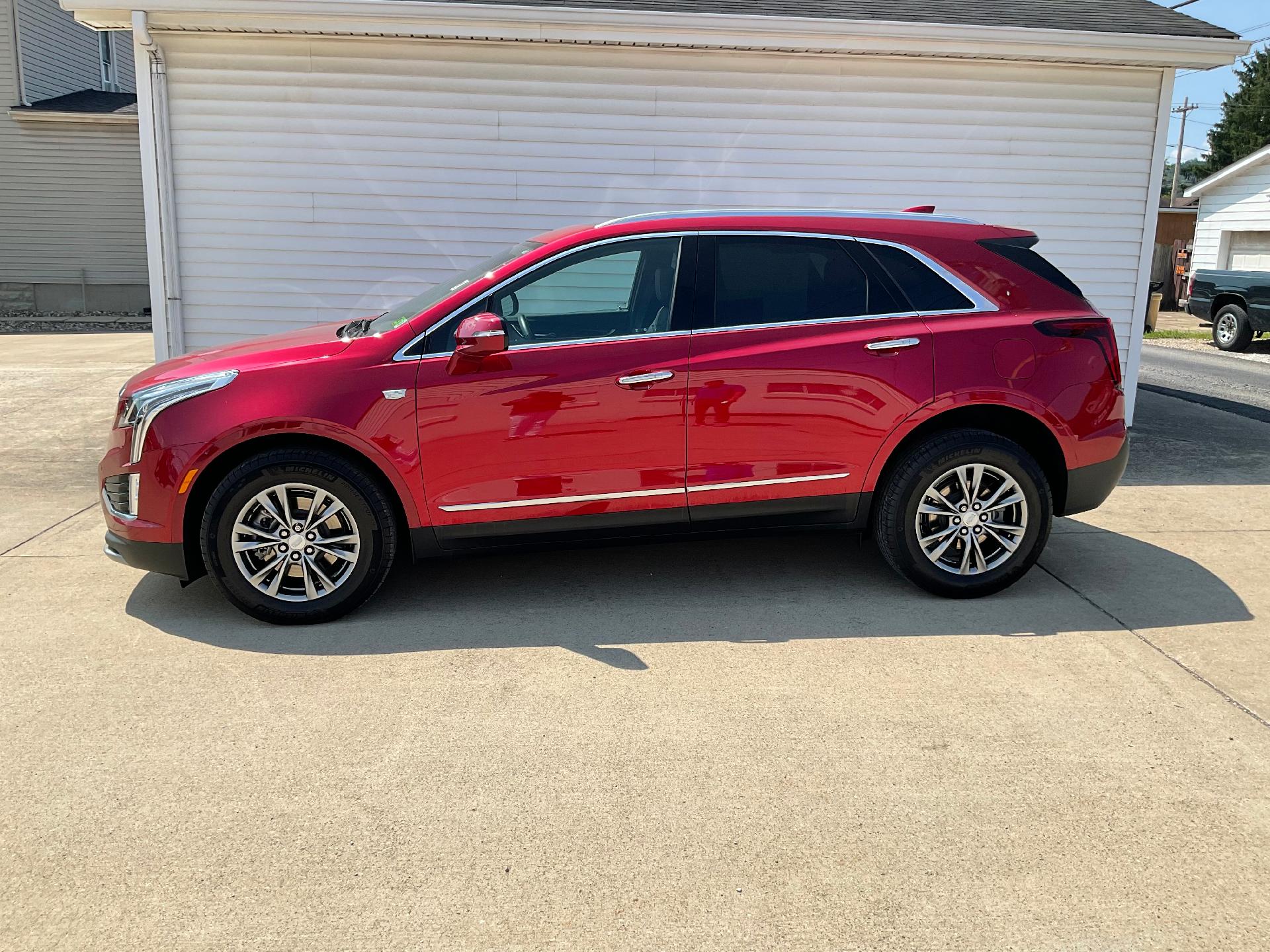 Used 2021 Cadillac XT5 Premium Luxury with VIN 1GYKNDRS4MZ178608 for sale in Bellaire, OH