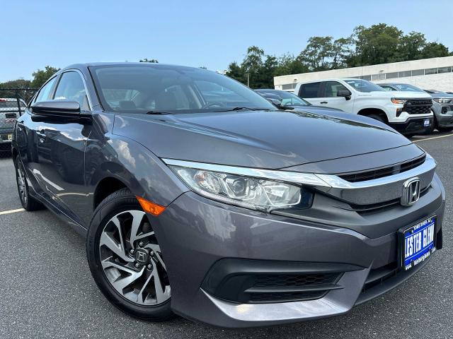 Used 2018 Honda Civic EX with VIN 2HGFC2F75JH524647 for sale in Toms River, NJ