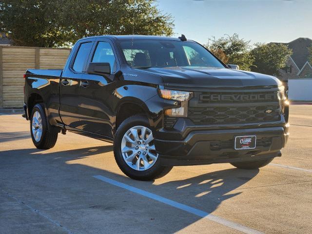 Used 2022 Chevrolet Silverado 1500 Custom with VIN 1GCRABEK1NZ641767 for sale in Grapevine, TX