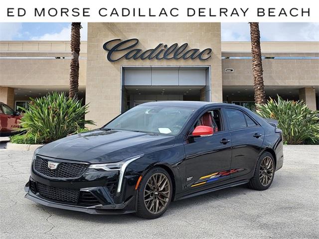 2024 Cadillac CT4-V Vehicle Photo in DELRAY BEACH, FL 33483-3294