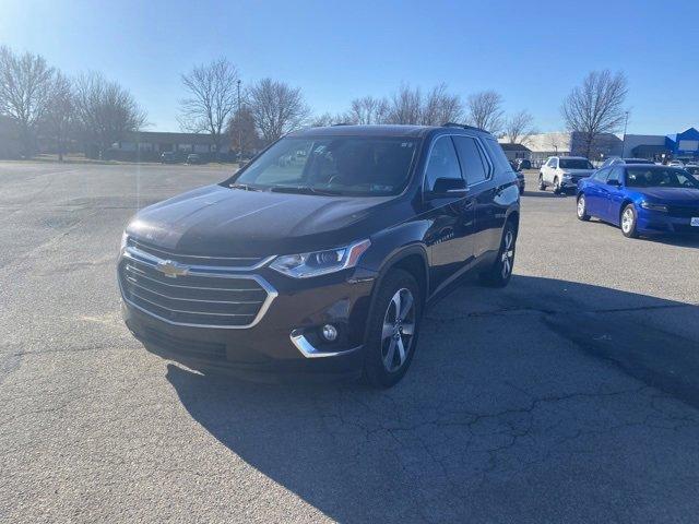 Used 2021 Chevrolet Traverse 3LT with VIN 1GNEVHKWXMJ165777 for sale in Dexter, MO