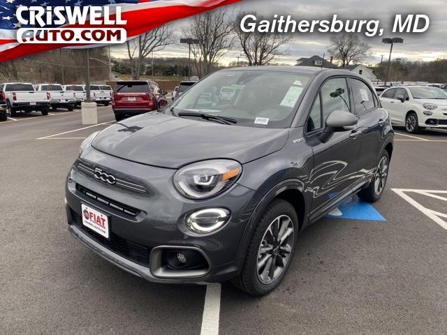 Gray 2023 Fiat 500x Sport Awd For Sale At Criswell Auto - Zfbnf3b16ppa31434