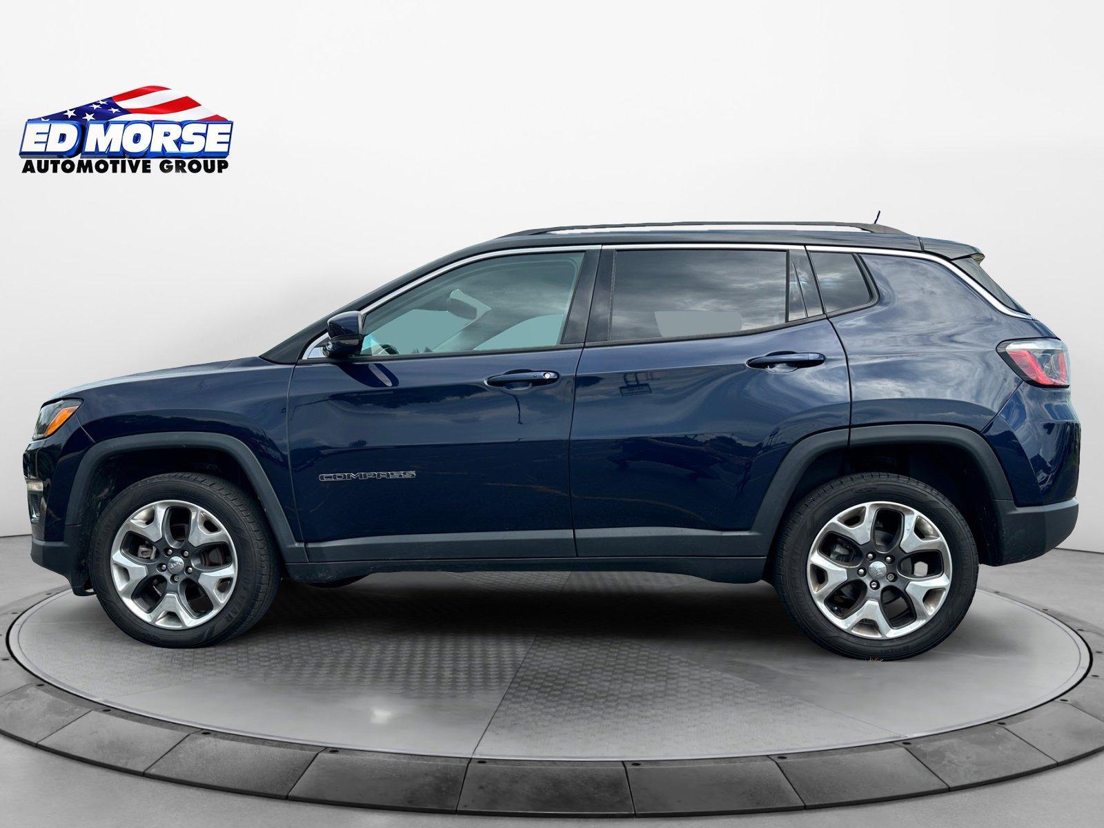 Used 2018 Jeep Compass Limited with VIN 3C4NJDCB0JT433328 for sale in Kewanee, IL