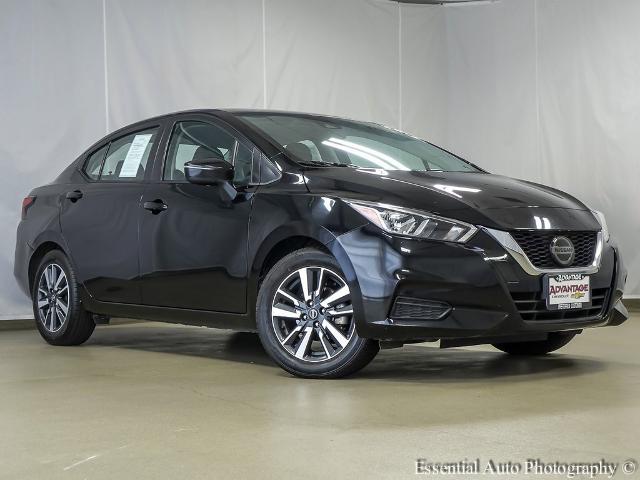 Used 2021 Nissan Versa Sedan SV with VIN 3N1CN8EV3ML884075 for sale in Bridgeview, IL