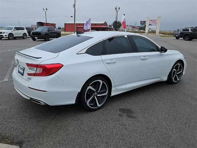 2022 Honda Accord Sedan Vehicle Photo in EASTLAND, TX 76448-3020