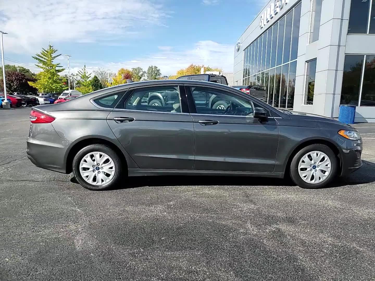 Used 2020 Ford Fusion S with VIN 3FA6P0G73LR144354 for sale in Gurnee, IL