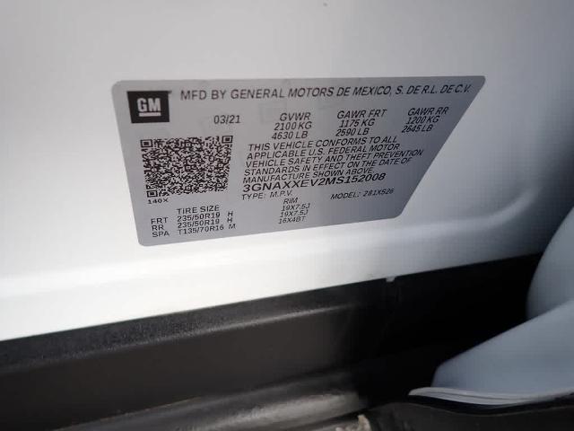 2021 Chevrolet Equinox Vehicle Photo in ZELIENOPLE, PA 16063-2910