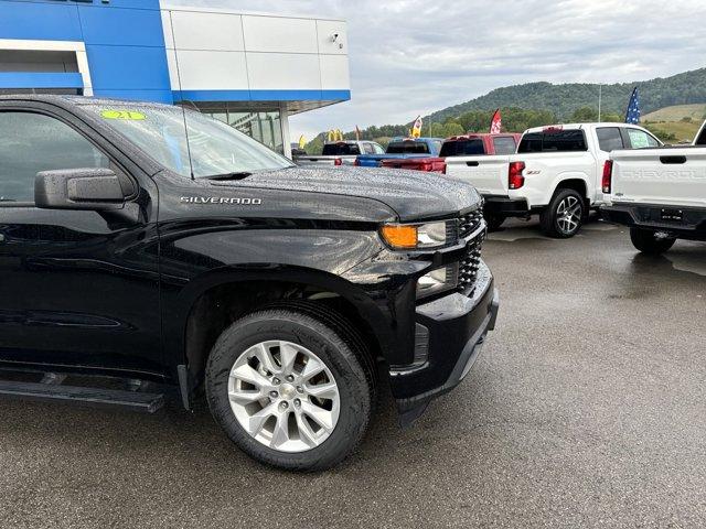 Used 2021 Chevrolet Silverado 1500 Custom with VIN 3GCPYBEK6MG352093 for sale in Sutton, WV