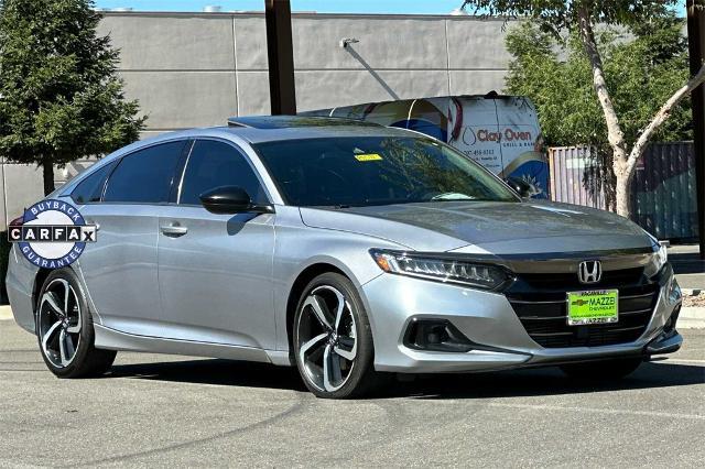 Used 2022 Honda Accord Sport with VIN 1HGCV2F32NA005750 for sale in Vacaville, CA