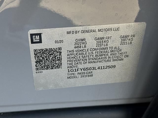 2020 Chevrolet Bolt EV Vehicle Photo in PITTSBURG, CA 94565-7121