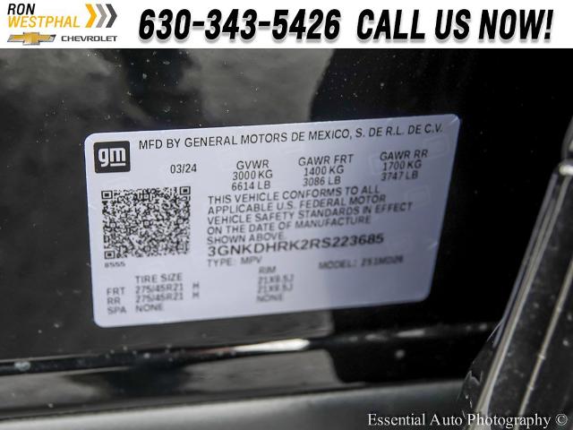 2024 Chevrolet Blazer EV Vehicle Photo in AURORA, IL 60503-9326