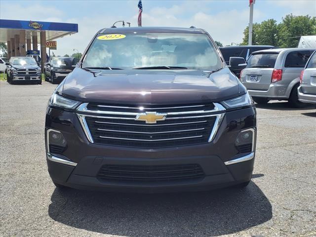 Used 2022 Chevrolet Traverse 1LT with VIN 1GNERGKW4NJ114808 for sale in Taylor, MI