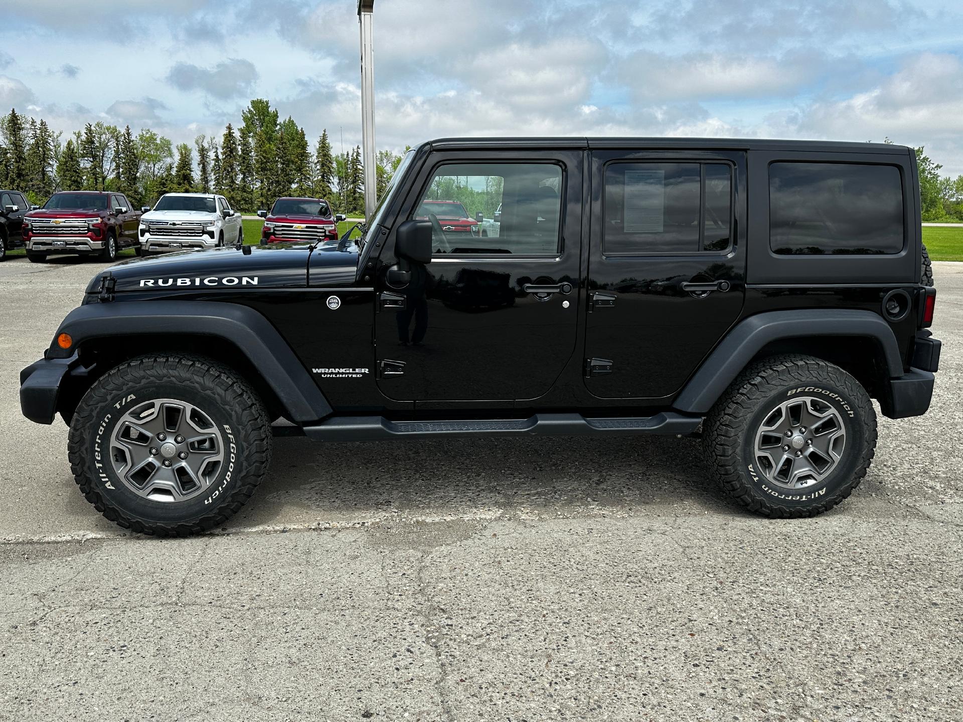 Used 2017 Jeep Wrangler Unlimited Rubicon with VIN 1C4BJWFG4HL719839 for sale in Langdon, ND