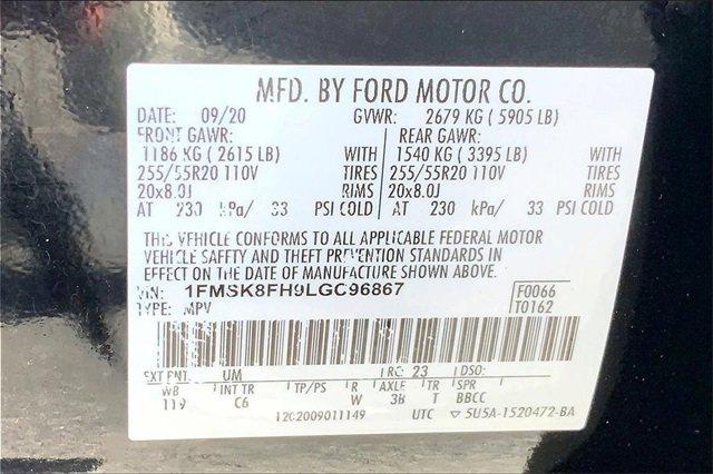 2020 Ford Explorer Vehicle Photo in INDEPENDENCE, MO 64055-1377