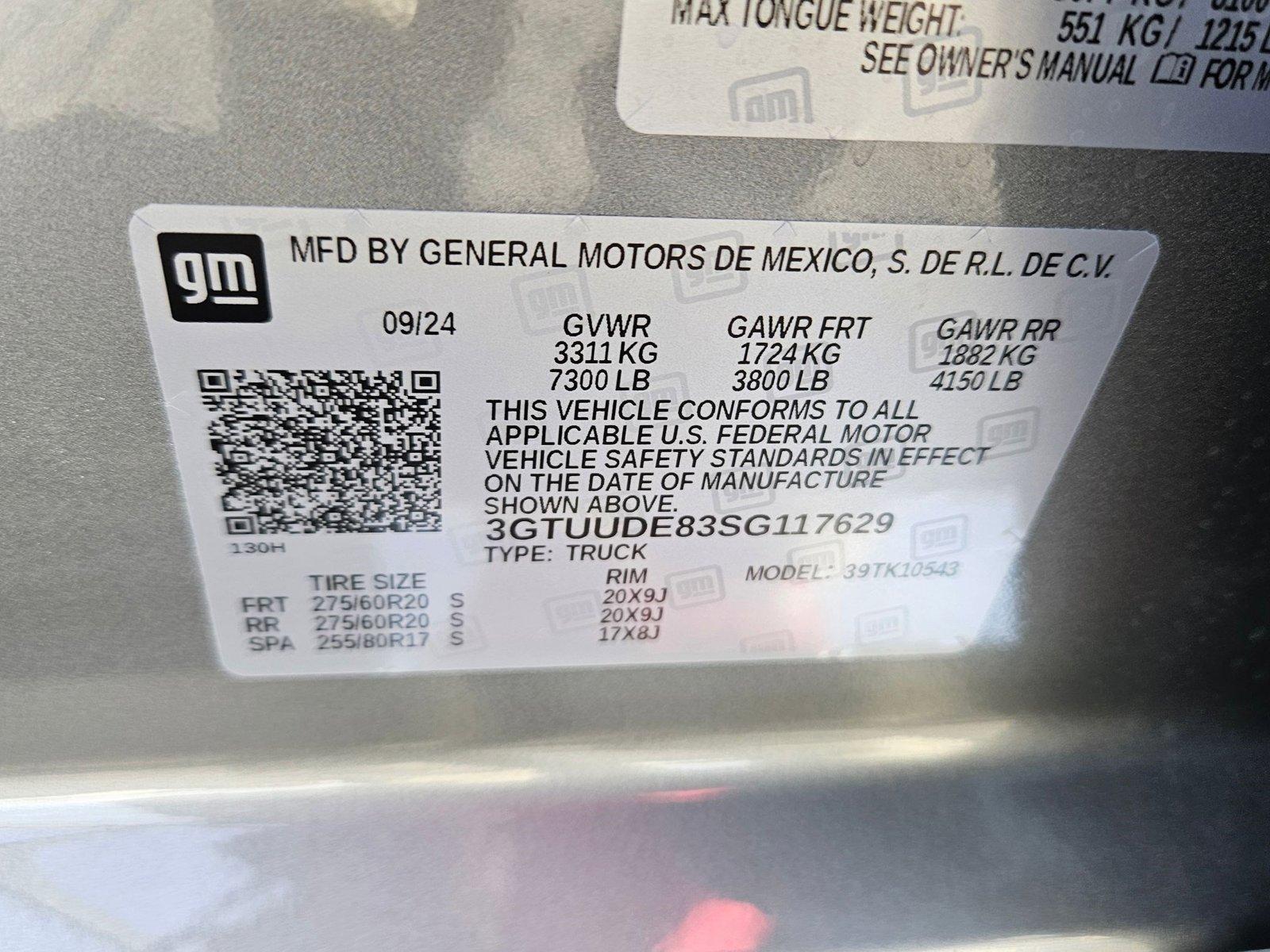 2025 GMC Sierra 1500 Vehicle Photo in LAS VEGAS, NV 89146-3033