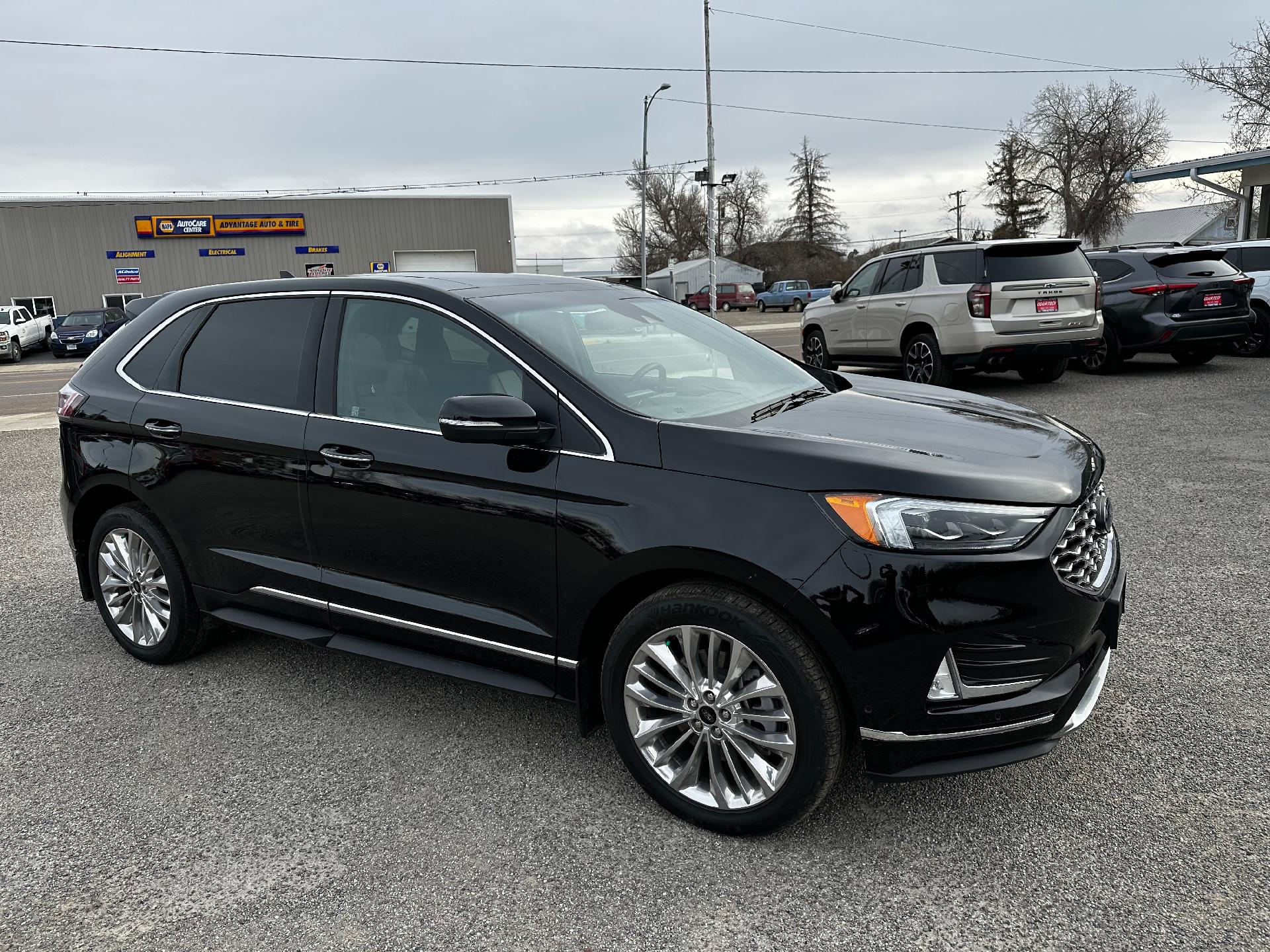 Used 2022 Ford Edge Titanium with VIN 2FMPK4K95NBA76066 for sale in Conrad, MT