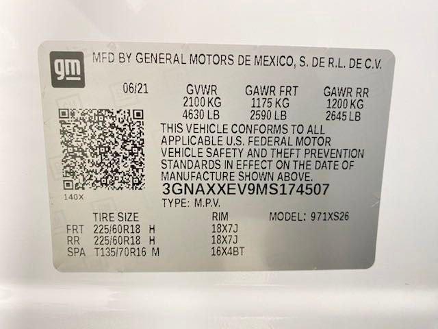 2021 Chevrolet Equinox Vehicle Photo in BROCKTON, MA 02301-7113