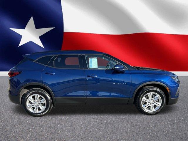 Certified 2022 Chevrolet Blazer 2LT with VIN 3GNKBCR42NS226316 for sale in Jersey Village, TX