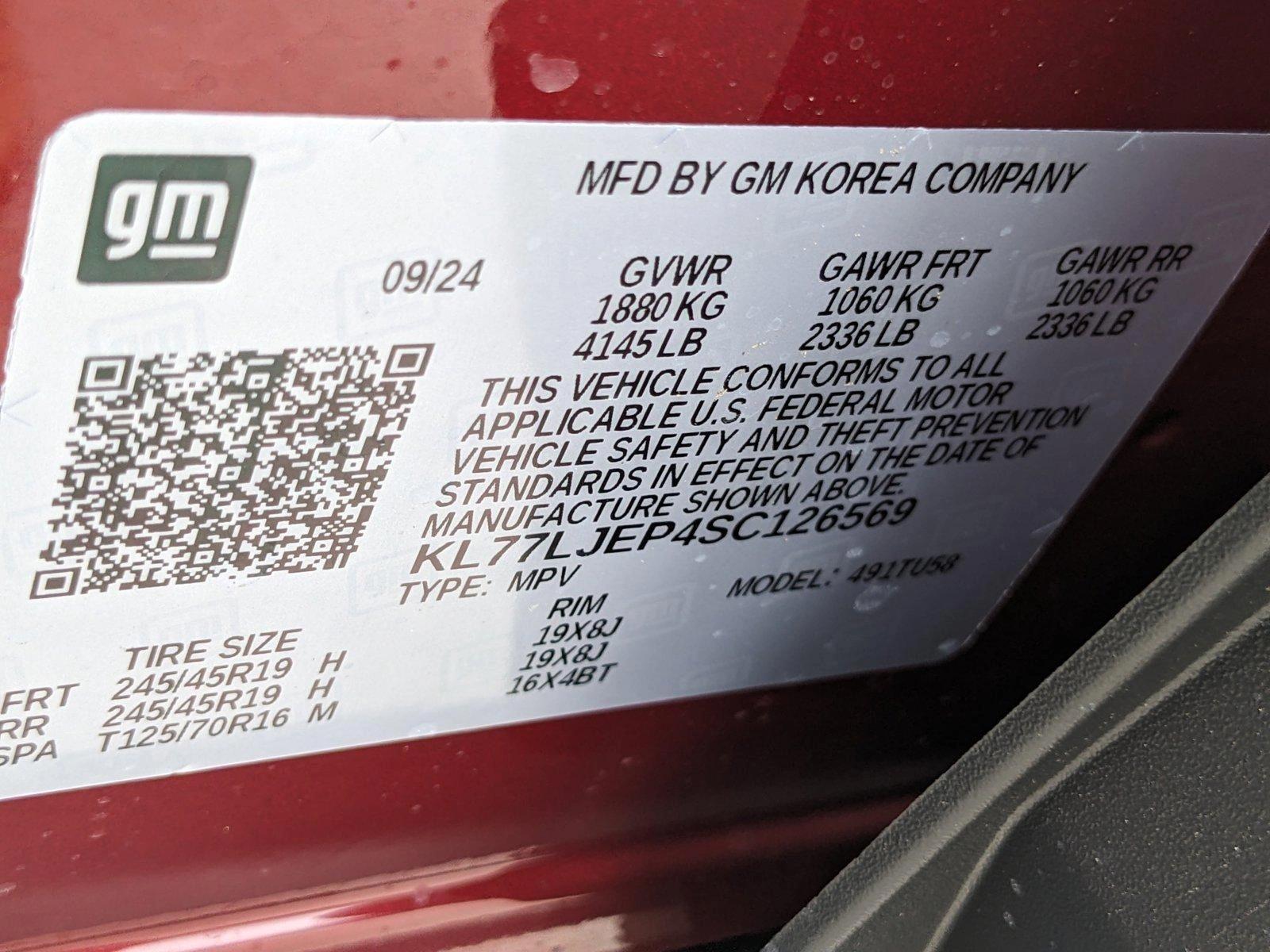 2025 Chevrolet Trax Vehicle Photo in MIAMI, FL 33172-3015