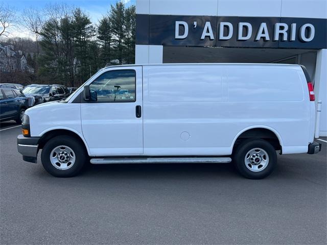 Certified 2021 GMC Savana Cargo Work Van with VIN 1GTW7AFP5M1212330 for sale in Shelton, CT