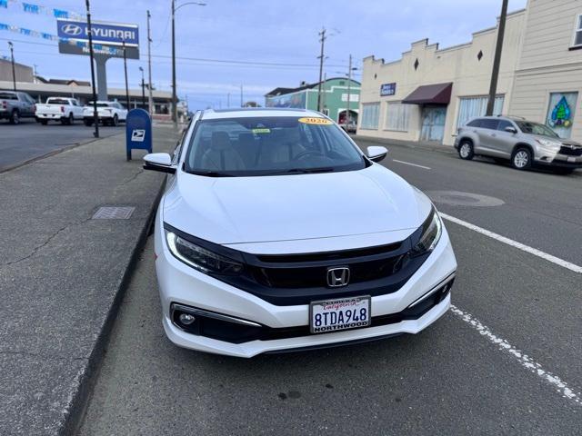 Used 2020 Honda Civic Touring with VIN 19XFC1F99LE202280 for sale in Eureka, CA