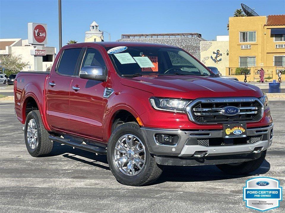 Certified 2020 Ford Ranger Lariat with VIN 1FTER4FH1LLA45161 for sale in Victorville, CA