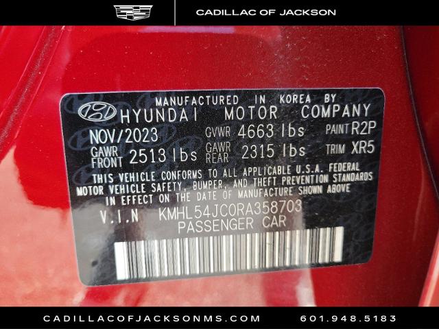 2024 Hyundai Sonata Vehicle Photo in RIDGELAND, MS 39157-4406