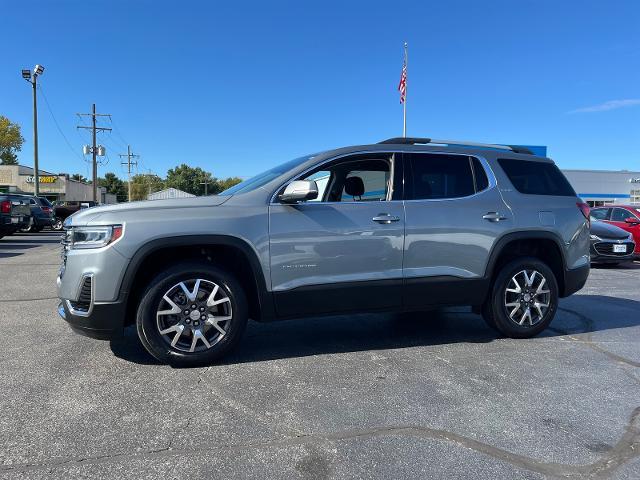 Used 2023 GMC Acadia SLE with VIN 1GKKNRL49PZ116708 for sale in North Vernon, IN