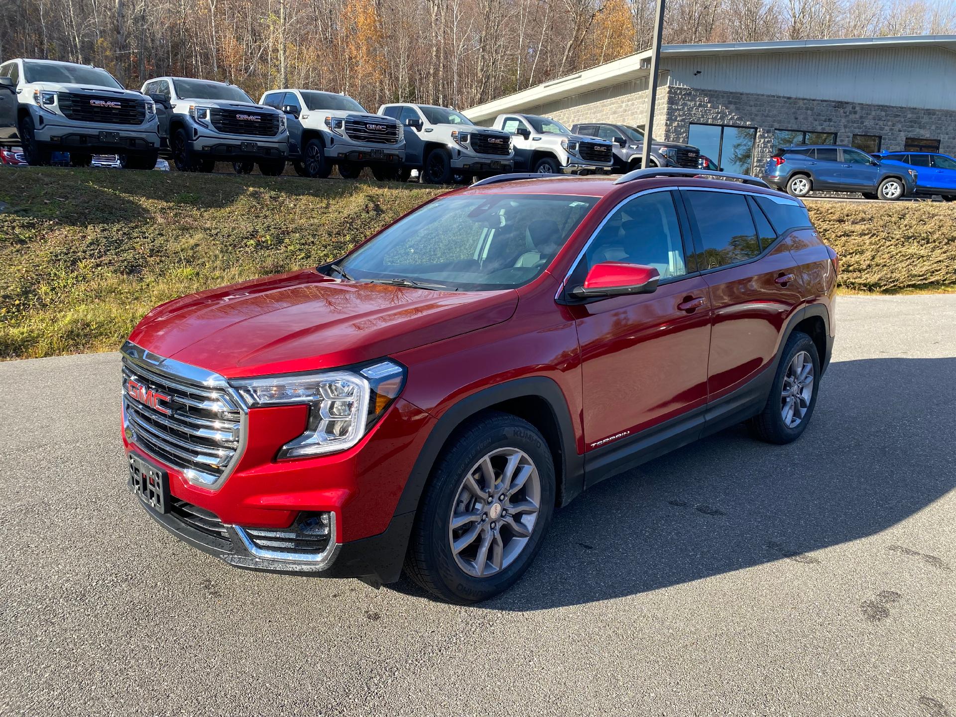 Used 2022 GMC Terrain SLT with VIN 3GKALVEV0NL218130 for sale in Tannersville, NY