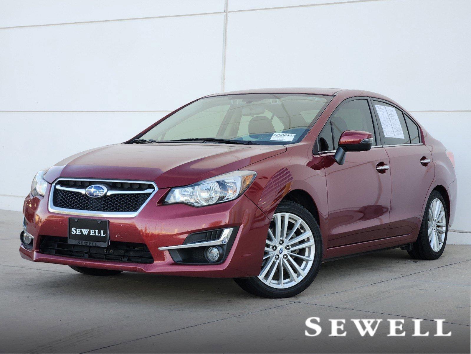 2016 Subaru Impreza Sedan Vehicle Photo in PLANO, TX 75024