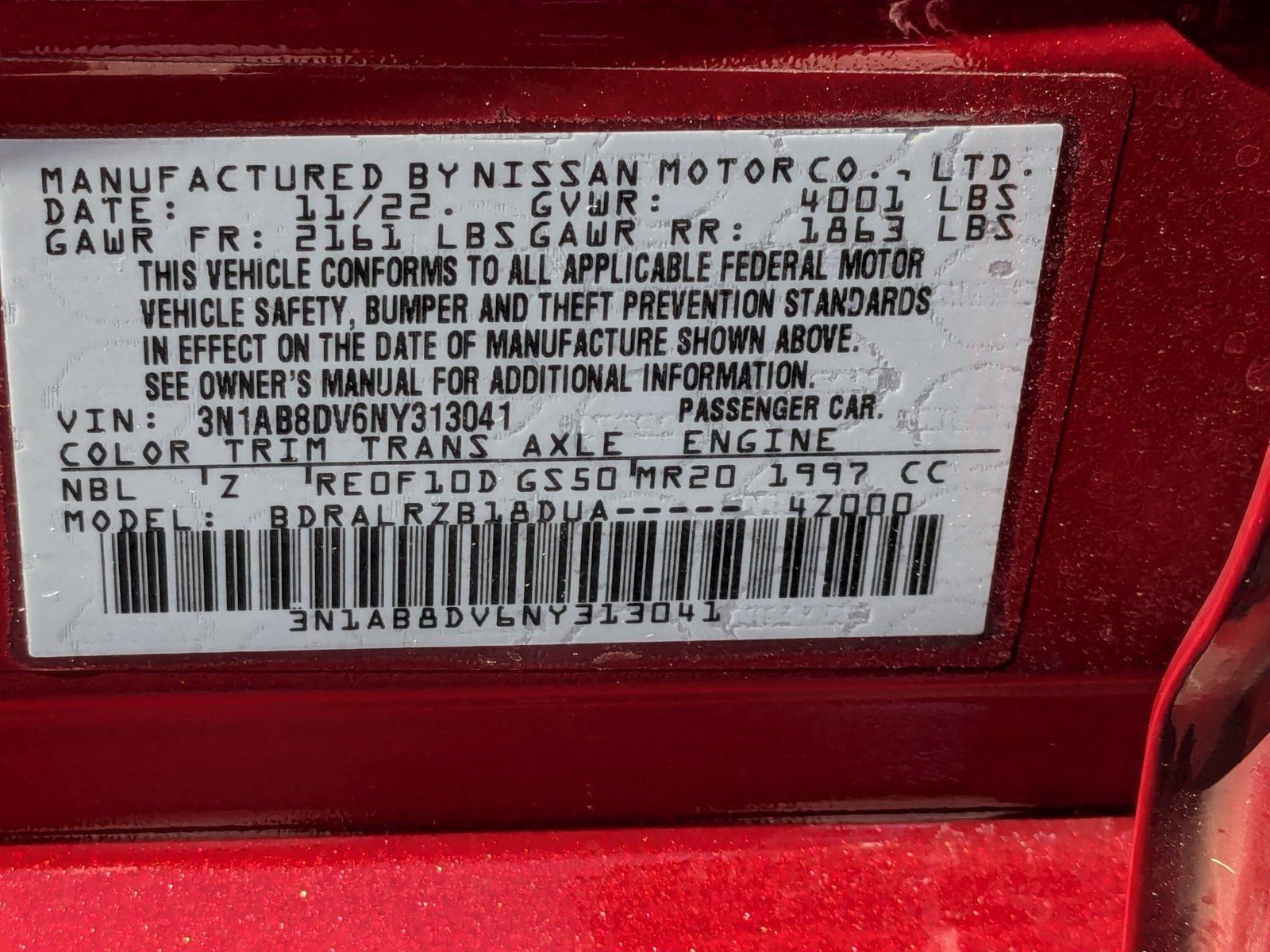 2022 Nissan Sentra Vehicle Photo in Miami, FL 33135