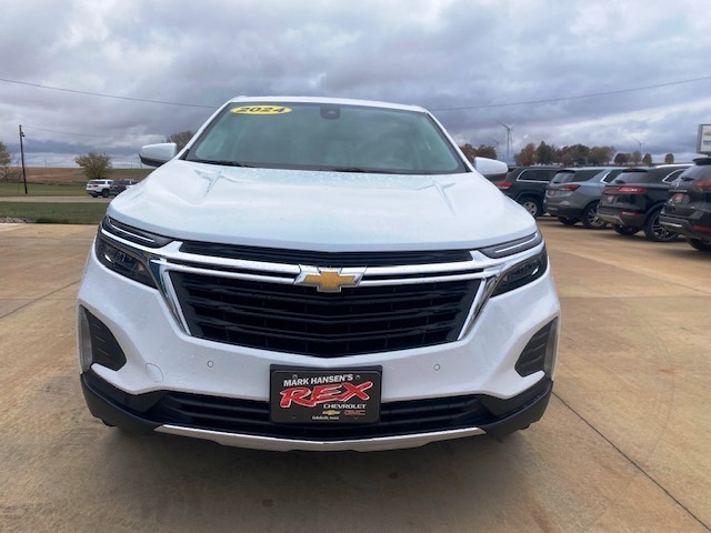 Used 2024 Chevrolet Equinox LT with VIN 3GNAXUEG7RS219824 for sale in Odebolt, IA