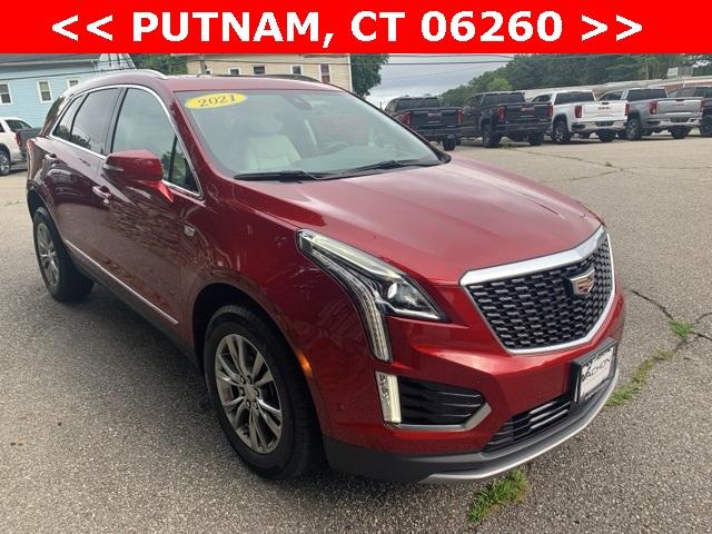 Used 2021 Cadillac XT5 Premium Luxury with VIN 1GYKNDRS7MZ148051 for sale in Brooklyn, CT