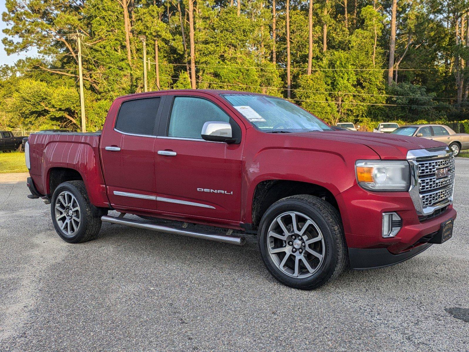 Used 2021 GMC Canyon Denali with VIN 1GTG5EEN9M1172786 for sale in Ravenel, SC