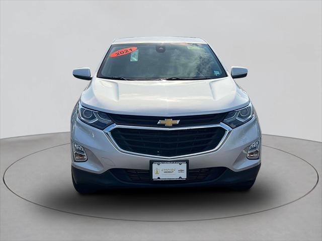 Used 2021 Chevrolet Equinox LT with VIN 3GNAXUEV5MS114903 for sale in Huntington, NY