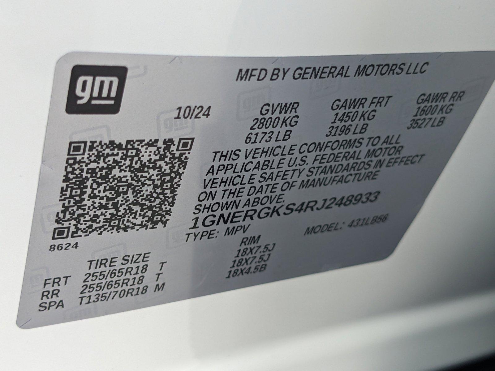 2024 Chevrolet Traverse Vehicle Photo in GREENACRES, FL 33463-3207