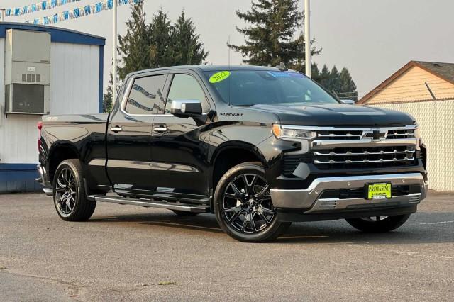 Used 2022 Chevrolet Silverado 1500 LTZ with VIN 1GCUDGED6NZ640128 for sale in Lebanon, OR