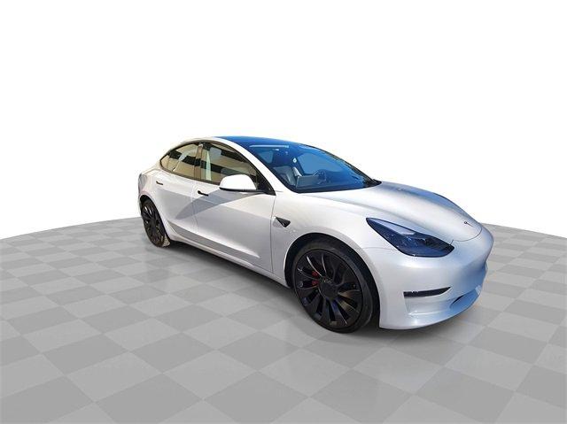 Used 2022 Tesla Model 3 Performance with VIN 5YJ3E1EC7NF138313 for sale in Houston, TX