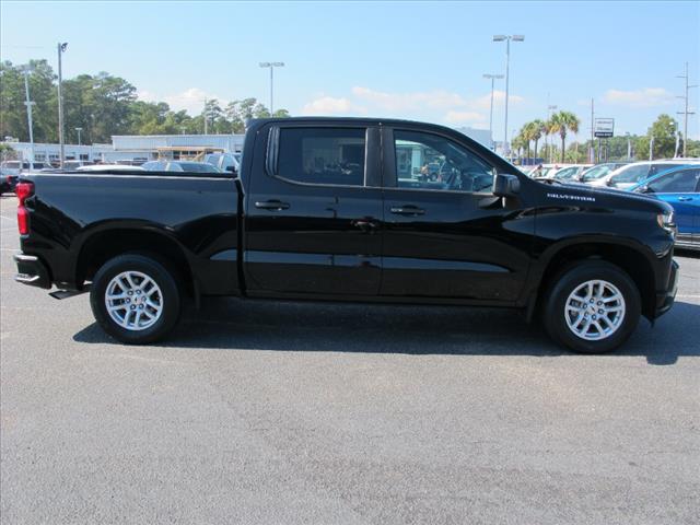 Used 2021 Chevrolet Silverado 1500 RST with VIN 1GCPWDEK5MZ351146 for sale in Myrtle Beach, SC