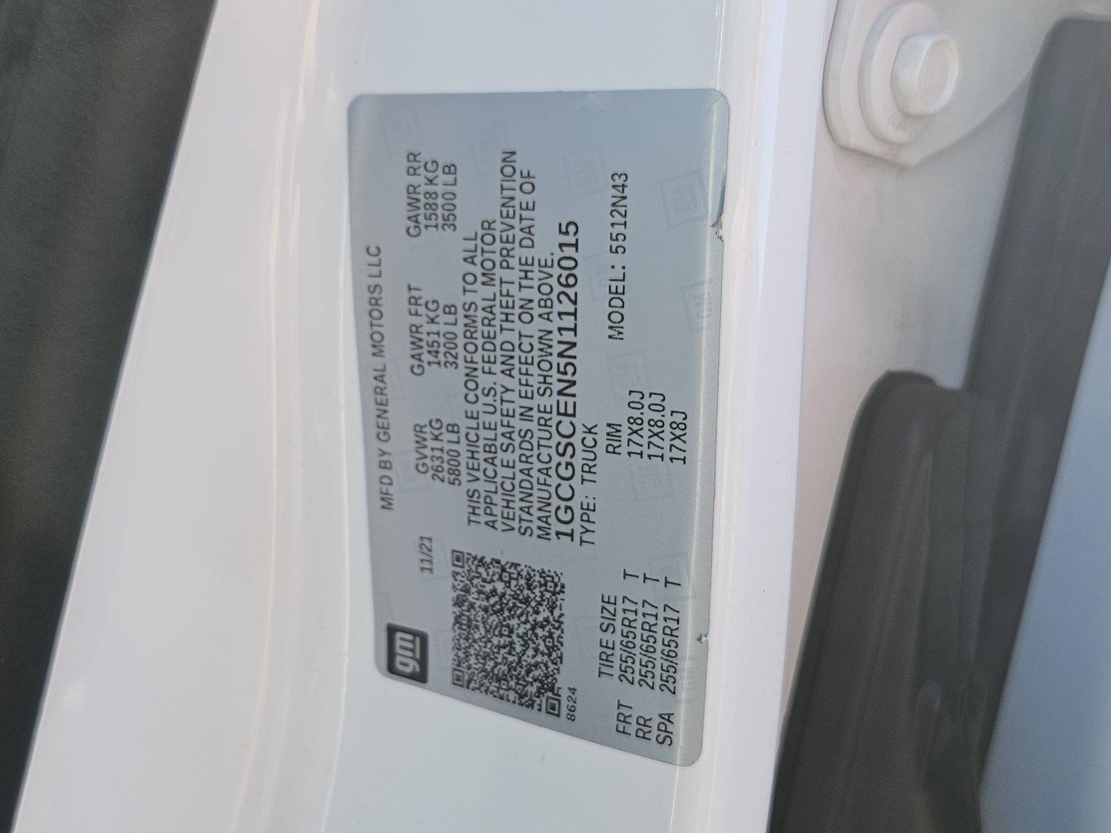 2022 Chevrolet Colorado Vehicle Photo in PEORIA, AZ 85382-3715