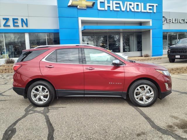 Certified 2020 Chevrolet Equinox Premier with VIN 2GNAXXEV9L6169434 for sale in Chaska, MN