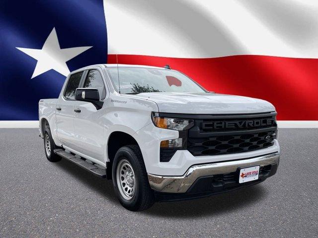 Certified 2023 Chevrolet Silverado 1500 Work Truck with VIN 1GCUDAED6PZ293559 for sale in Jersey Village, TX