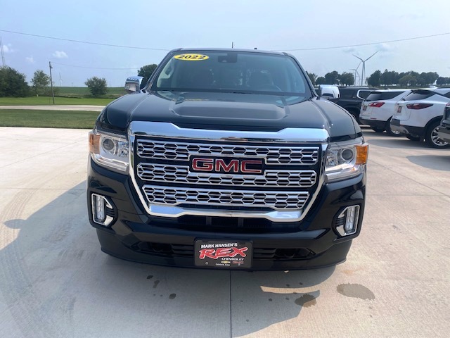 Used 2022 GMC Canyon Denali with VIN 1GTG6EEN3N1113988 for sale in Odebolt, IA