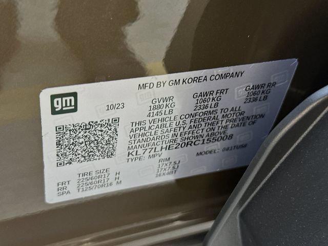 2024 Chevrolet Trax Vehicle Photo in RIVERSIDE, CA 92504-4106