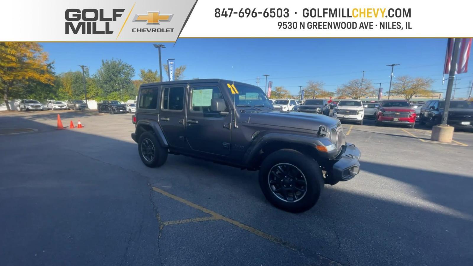 2021 Jeep Wrangler Vehicle Photo in Saint Charles, IL 60174